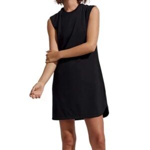 Varley Naples Shift Dress XS in Black
